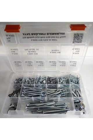 Ayaz Yhb Matkap Uçlu Akıllı Vida Seti 417 Parça