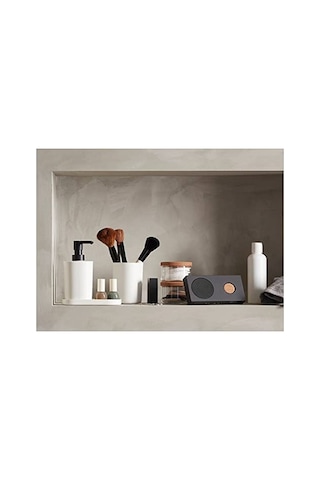 Ikea Storavan Banyo Aksesuar Seti - Sıvı Sabunluk - Katı Sabunluk Beyaz