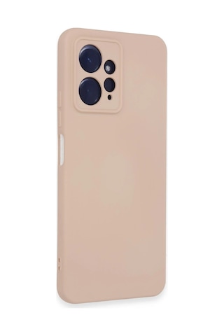 Csmtex 9 Newface Xiaomi Redmi Note 12 4g Kılıf Nano İçi Kadife Silikon - Pudra