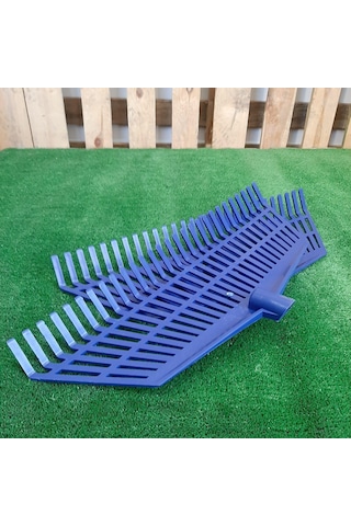 Yaprak Toplama Tırmığı 28 Diş Plastik Çim Tırmık Yelpaze Tırmığı
