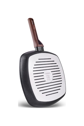 Karaca Salomon Biodiamond Tava Grill 28 Cm Gri