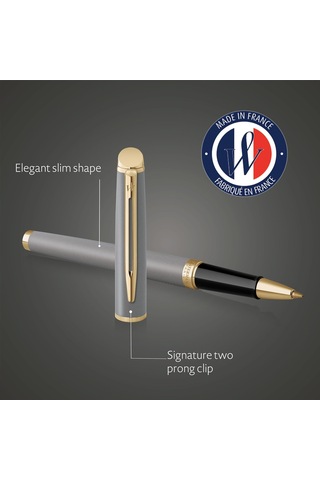 Waterman Hemisphere 25 Metalik Gri Gt Roller Kalem Çok Renkli