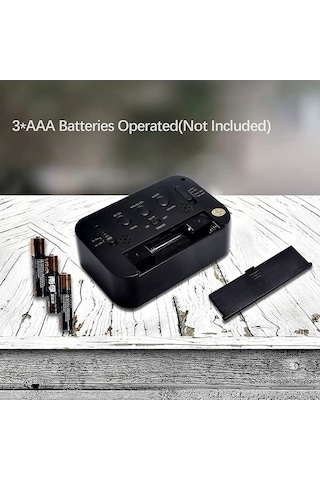 Trendooze Saati Saat, Saat Özel Model Led Ekranlı Dijital Çalar Büyük Başucu Anasayfa 12/24 Kl