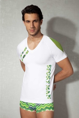 Doreanse Erkek Modal V Yaka Kısa Kol T Shirt 2575