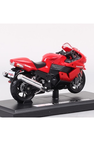 Kawasaki Ninja Zx-14r Model Motorsiklet 1/18 Model Motosiklet