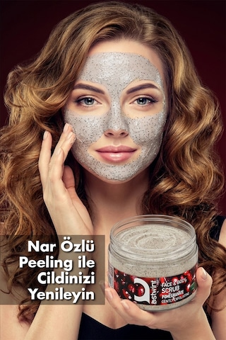 Ostwint Nar Yüz ve Vücut Peeling 300 ML