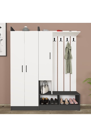 Kalender Dekor Lityum-1-3 Lty14 Portmanto Vestiyer Ayakkabılık