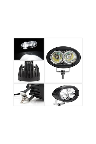 OTO Motosiklet LED Far Sis lambası Çalışma lambası led İş Lamba