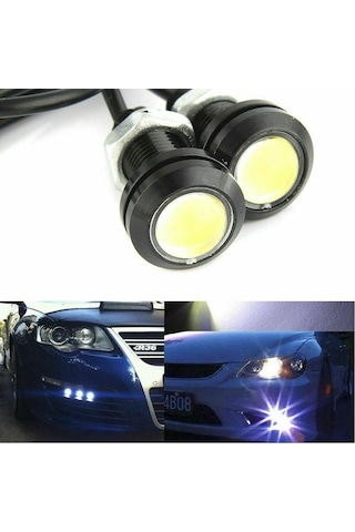 Kartal Gözü Led Gündüz Farı Ayna Altı Led Beyaz Renk 1 Çift