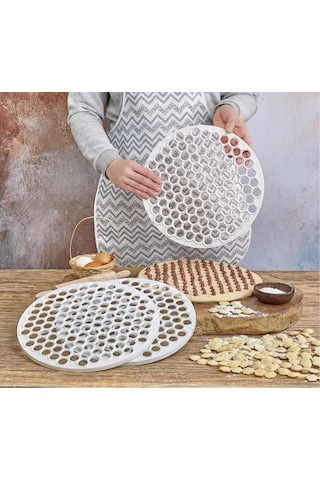 Büyük - 32cm Mantı Kalıbı Plastik Bx40 Renkli