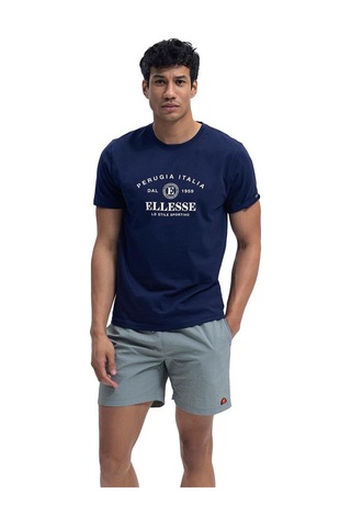 Ellesse Erkek T-shirt - Em453-10250 Navy Lacivert