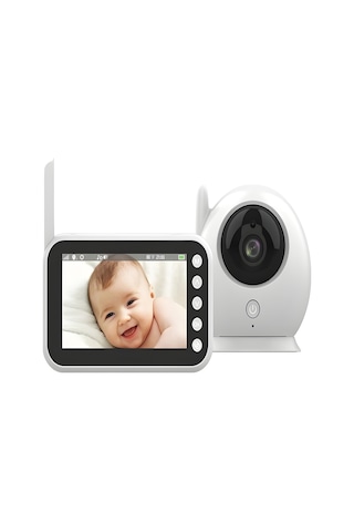 Blm-034 Full Hd Monitörlü 2.4g Wireless 360 Dönebilen Gece Görüş