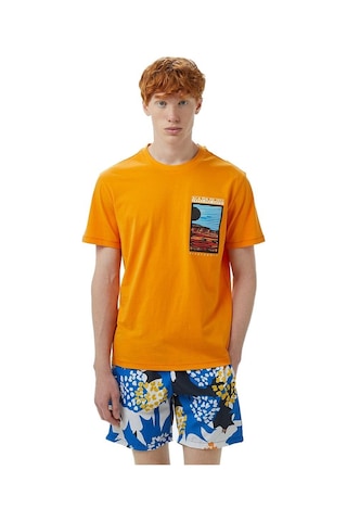 Napapijri S Valdor Ss T-shirt - Np0a4ıe6a701-10441 Turuncu