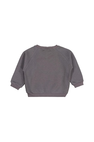 Civil Baby Keep Smiling Etiketli Basic 6-18 Ay Sweatshirt Füme