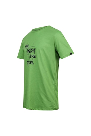 2as Alex Baskılı Erkek Sıfır Yaka T-shirt 035 Yeşil