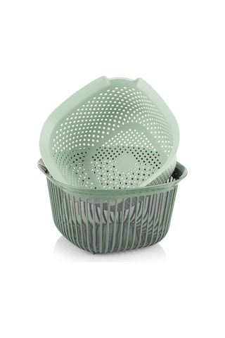 Selka Home 2 Parça Süzgeçli Kase 4000 ML 001