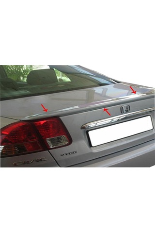 Honda Civic 7 Spoiler Bagaj Gt Fiber 2001 2005