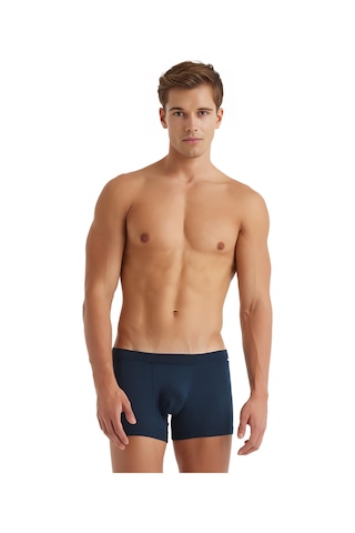 Blackspade Erkek Lacivert Modal Elastan Boxer Silver 9310 001