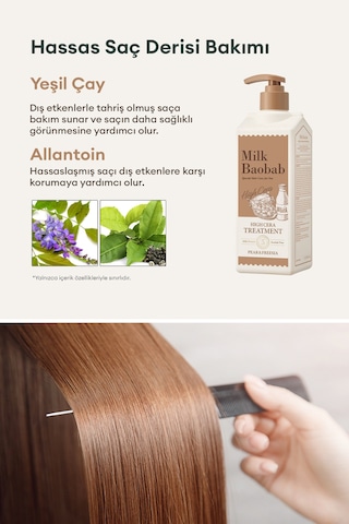 Yoğun Nemlendirici & Besleyici Saç Kremi Mılk Baobab High Cera Treatment Pear&freesia