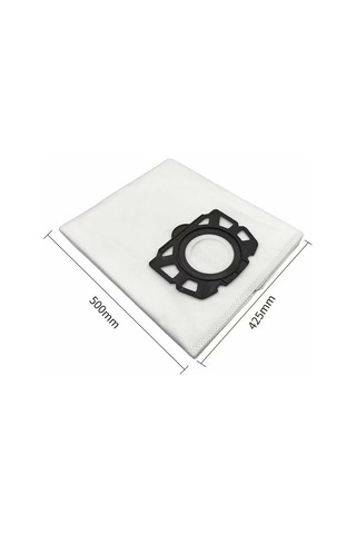 Mufunye Br-vie Kärcher Yedek Çantalar İçin 5'li Dokumasız Elektrikli Süpürge Torbası Paketi Wd4 Wd5 Wd6 Mv4 Mv5 Mv6