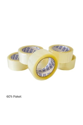 Toko Hotmelt Koli Bandı 45 Mm X 100 Metre Şeffaf 60 Adet