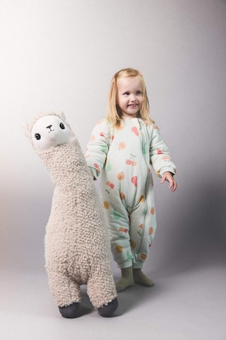 Defacto Kız Bebek 2,5 Tog Elyaf Baskılı Penye Fermuarlı Uzun Kollu Tulum F3566a525wngn1250 Yeşil