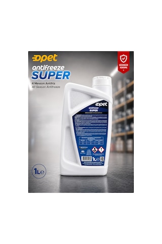 Opet Antifreeze Super 1 L 4 Mevsim Konsantre Antifriz Bs 6580 Ts 3582