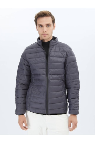 Koyu Gri Dokuma Mont Koyu Gri