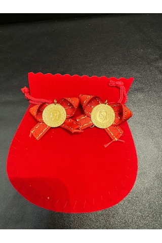 Vıctorıa Gold 2 Adet Çeyrek Altın Yeni Tarihli 2025 Kulplu 22 Ayar