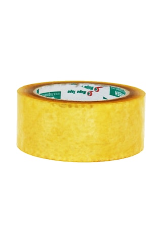 Nuga Tekli Şeffaf Koli Bandı 45 Mm * 100 Metre Akrilik (1 Adet)