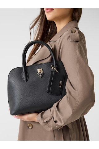 Guess Patsie Logo Kadın El Çantası Hwzg9919060 Siyah