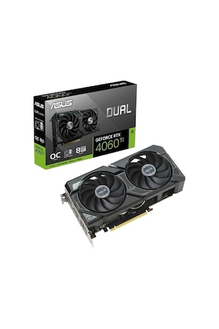 Asus Dual NVIDIA Geforce DUAL-RTX4060TI-O8G-SSD 8 GB GDDR6 128 Bit Ekran Kartı