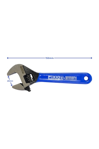 Fixio Fk0600 6"/150mm Kurbağacık/ingiliz Anahtarı