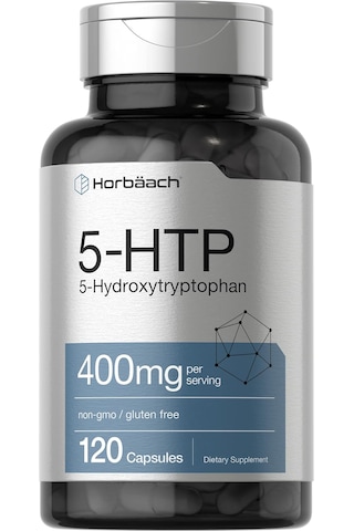 Horbäach 5-htp Hidroksitriptofan 400mg 120 Caps Aromasız