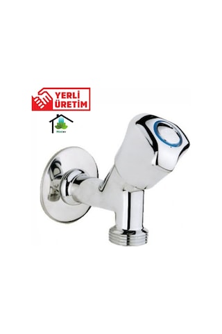Mintev Aç Kapa Alfa Krom Çamaşır Musluğu
