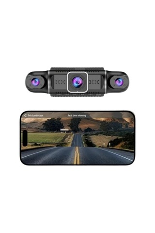 Araç - 221 - İçi Wifi Destekli Full Hd Kamera Geniş Açılı - Csmo-tex - Gece Görüşlü