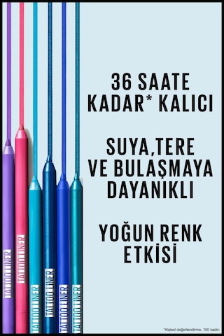 Maybelline New York Tattoo Liner Jel Göz Kalemi 823 Aurora Flip