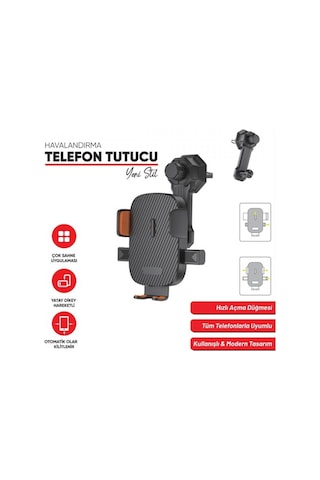 Carub Telefon Tutucu Havalandırma Ayarlı Otomatik Br5901977