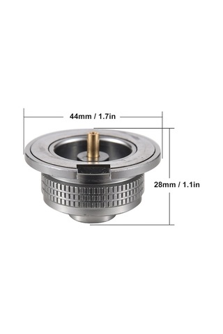 Dancemonkey Kamp Kaset Soba Adaptörü - Çok Renkli Kamp Pişirme Aksesuarı Çok Renkli