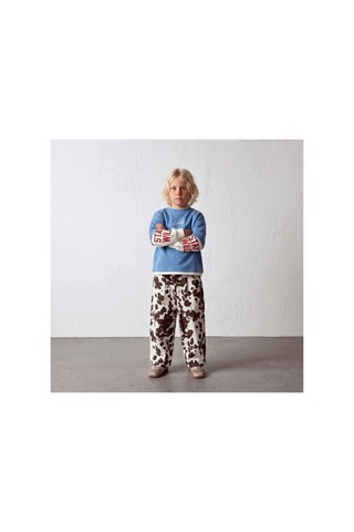 Poala Kids Roar Çift Kol Sweatshirt Çok Renkli