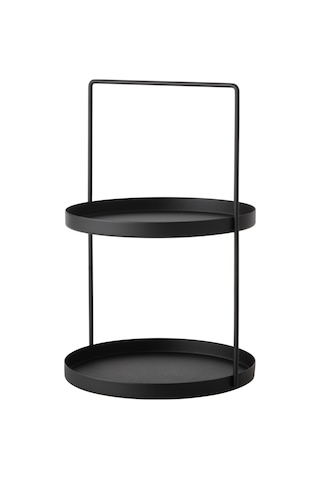 Mudo Home Kare Siyah Metal Düzenleyici