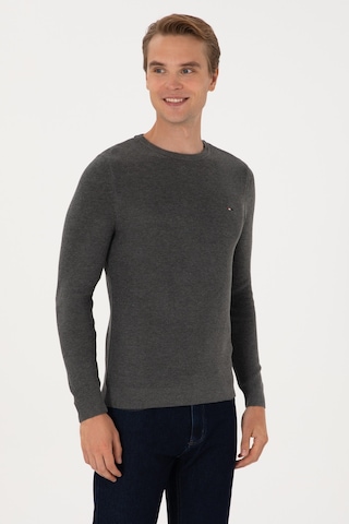 U.S. Polo Assn. U.s. Polo Assn. Erkek Antrasit Melanj Kazak /triko 50313667-vr081