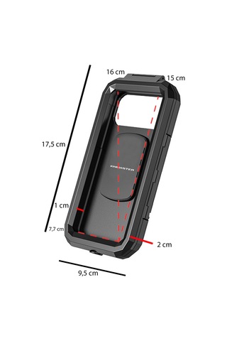 Knmaster TT-900WU Titreşim Engelleyici Kablosuz ve Usb’li Tüm Telefon Tutucu