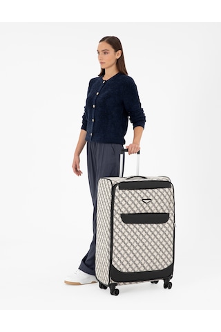 Pierre Cardin Kadın Taş Valiz 50297875-vr049 Taş