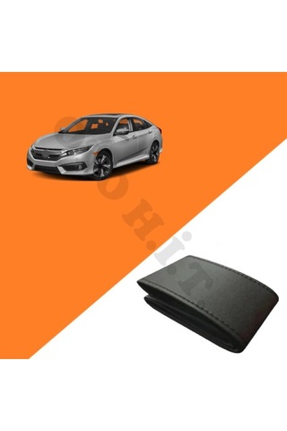 Honda Civic Fc5 Uyumlu Deri Direksiyon Kılıfı Kaliteli Dikmeli Siyah