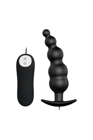 Hızlı Express Pretty Love 12 Titreşimli G-Spot Stimülatör Anal Vibratör Zenci Penis