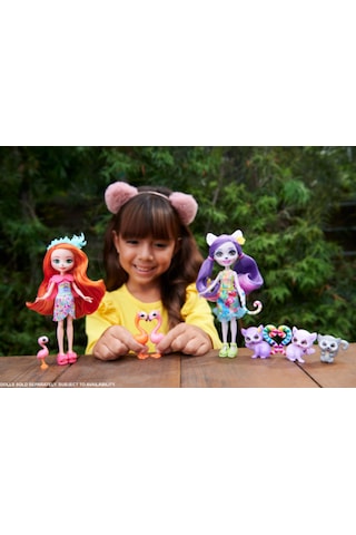 Enchantimals Aile Serileri Oyun Seti - Spring Flamingo HRX85