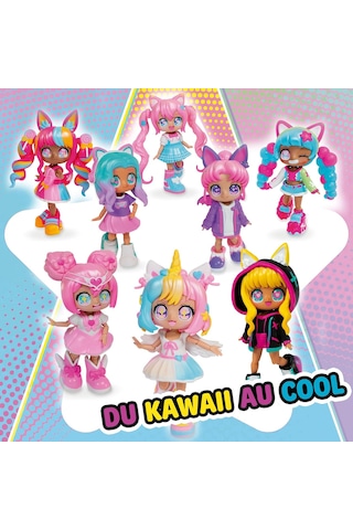 Animakii Bebek Ve Aksesuar Seti - Candy Ve Bubble Gum
