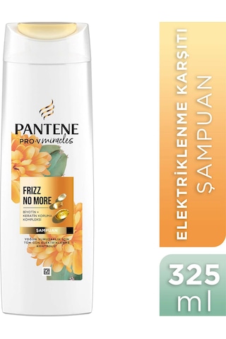 Pro-v Mıracles Frizz No More Elektriklenme Karşıtı Şampuan Kuru Ve Kıvırcık Saçlar Için 325ml