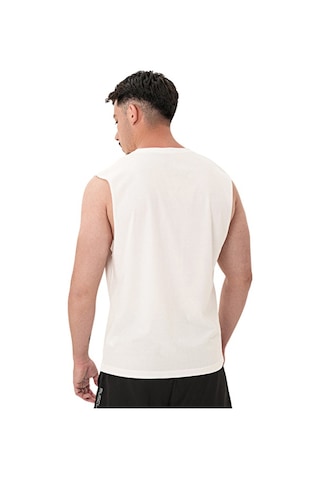 Musclecloth Tactical Kolsuz T-shirt Kırık Beyaz